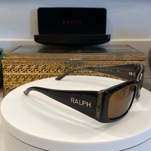 Ralph Lauren Sunglasses - Frames EUC, Lenses very minorly flawed VGUC Black/Grey